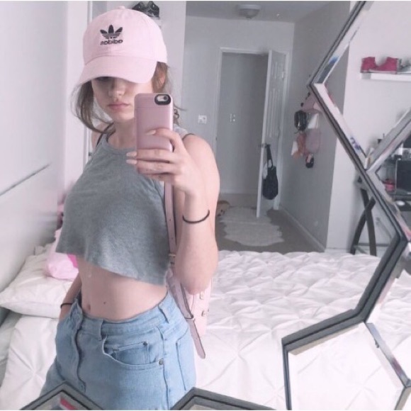 Baby Pink Adidas Hat - Picture 2 of 4